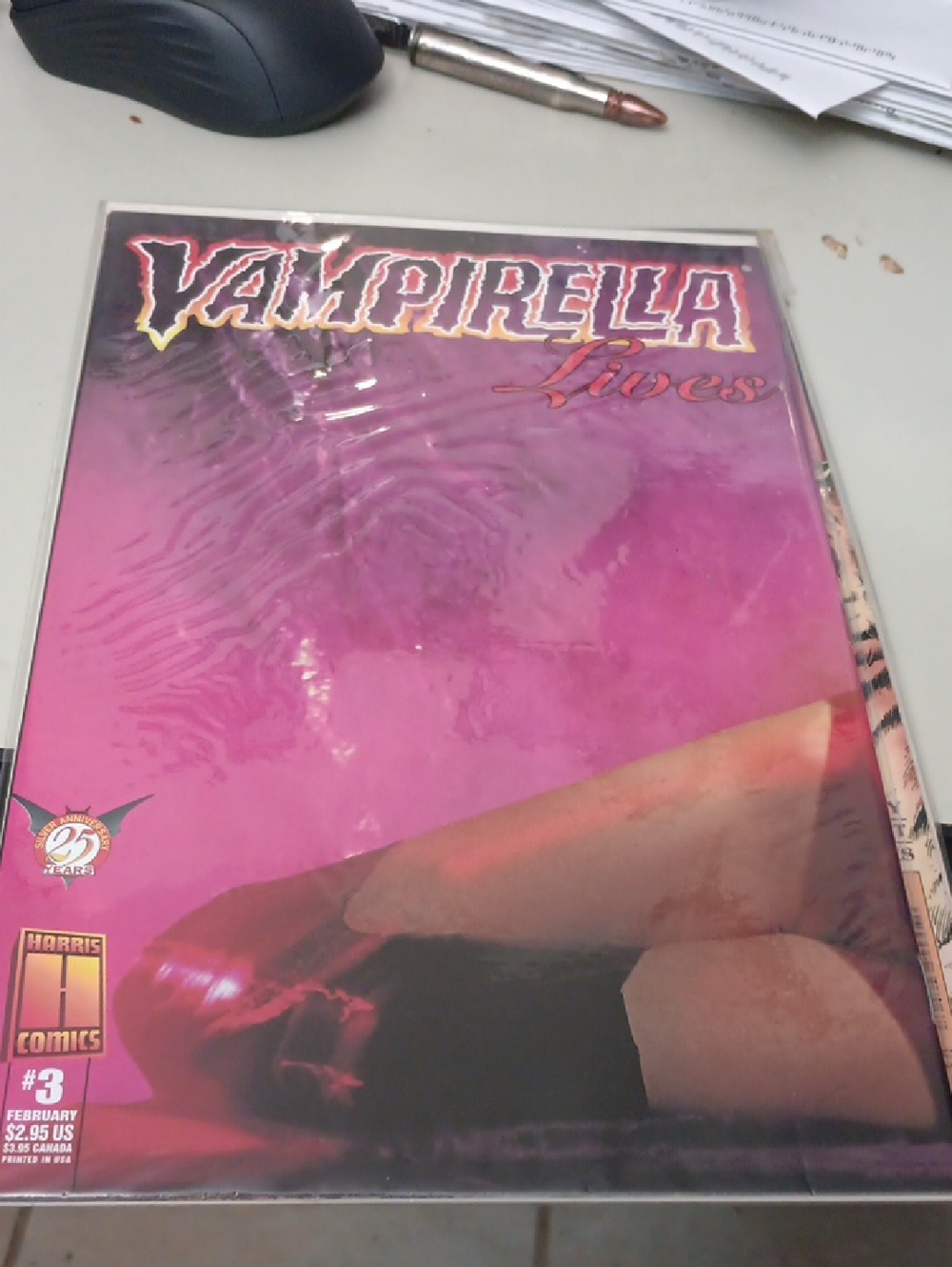 Vampirella Lives #3 Comic Book - Pink Cover